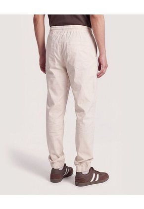 Jogger Utility Relax Para Hombre Beige Ostu
