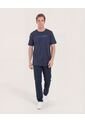 Camiseta Night Rhythm  Para Hombre Azul Ostu de Ostu
