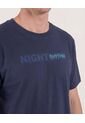 Camiseta Night Rhythm  Para Hombre Azul Ostu de Ostu