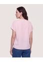 Blusa Con Escote En V  Para Mujer Rosa Ostu de Ostu
