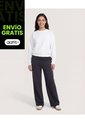 Pantalón  Para Mujer Moda Color Negro Marca Ostu #40070908 de Ostu