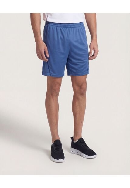 Bermuda  Para Hombre Deportiva Medio Color Azul Marca Ostu #60100514