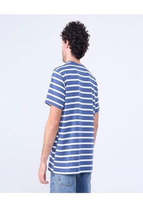 Camiseta Para Hombre Manga Corta Cuello Redondo Color Azul  Marca Ostu #60091590