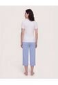 Pijama Capri Sweet Relax  Para Mujer Azul Ostu de Ostu