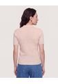 Polo Tejida Aura Natural  Para Mujer Camel Ostu de Ostu