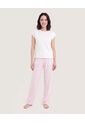 Pijama Rayas Comfort  Para Mujer Crudo Ostu de Ostu