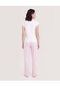 Pijama Rayas Comfort  Para Mujer Crudo Ostu de Ostu