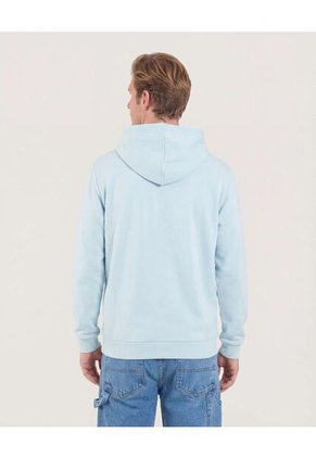 Buzo Hoodie Con Estampado Para Hombre Verde Ostu