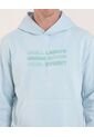 Buzo Hoodie Con Estampado  Para Hombre Verde Ostu de Ostu
