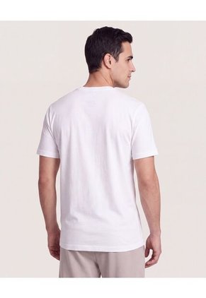 Camiseta Mickey 1928  Para Hombre Crema Ostu