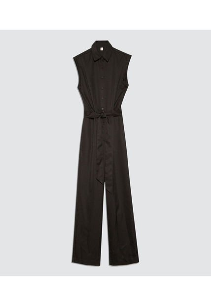 Enterizo Para Mujer Manga Sisa Color Negro Marca Ostu #40320116