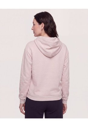Hoodie Sombrerero Tea Time Para Mujer Beige Ostu