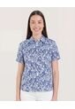 Camisa Manga Corta  Para Mujer Crudo Ostu de Ostu