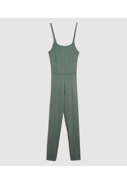 Enterizo Para Mujer Manga Sisa Color Verde  Marca Ostu #40320097
