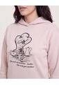 Hoodie Sombrerero Tea Time  Para Mujer Beige Ostu de Ostu