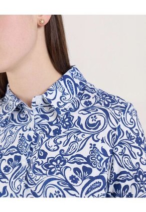 Camisa Manga Corta Para Mujer Crudo Ostu
