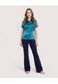 Jean Jegging Flare Shape  Para Mujer Azul Ostu de Ostu
