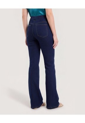 Jean Jegging Flare Shape Para Mujer Azul Ostu