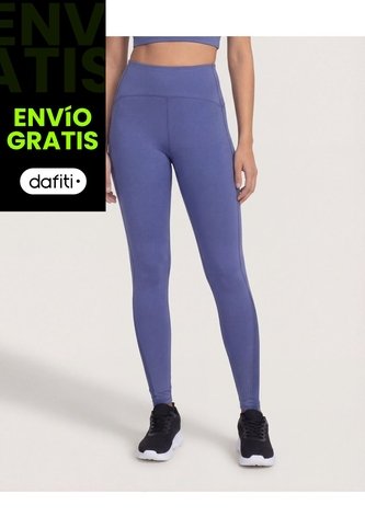 Leggins  Para Mujer Largo Color Azul Marca Ostu #40230630 Ostu