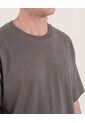 Camiseta Oversize Manga Corta  Para Hombre Verde Ostu de Ostu
