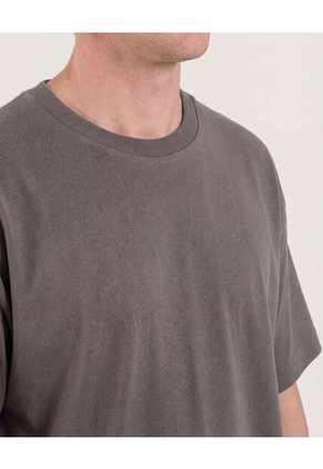 Camiseta Oversize Manga Corta Para Hombre Verde Ostu