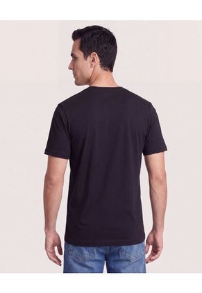 Camiseta Mickey 1928 Line Art Para Hombre Negro Ostu