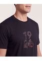 Camiseta Mickey 1928 Line Art  Para Hombre Negro Ostu de Ostu