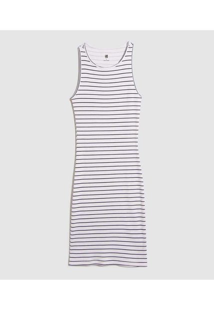 Vestido Para Mujer M/Sisa Corto Color Blanco Marca Ostu #40170284