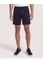 Bermuda Con Contraste  Para Hombre Negro Ostu de Ostu