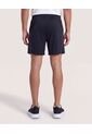 Bermuda Con Contraste  Para Hombre Negro Ostu de Ostu