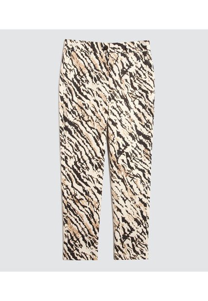 Pantalon Para Mujer Capri Color Crema Marca Ostu #40070685