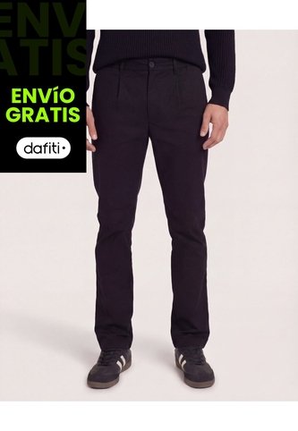 Pantalón  Para Hombre Moda Color Negro Marca Ostu #60070556 Ostu