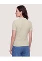 Polo Textura Classic Fit  Para Mujer Verde Ostu de Ostu