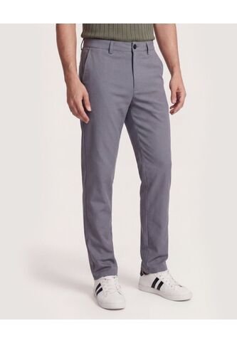 Pantalón Formal Essential  Para Hombre Gris Ostu Ostu