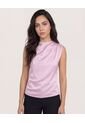 Blusa  Para Mujer Manga Sisa Color Lila Marca Ostu #40121243 de Ostu