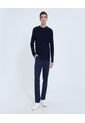 Saco Para Hombre Cuello Redondo Color Azul Marca Ostu #60330047 de Ostu