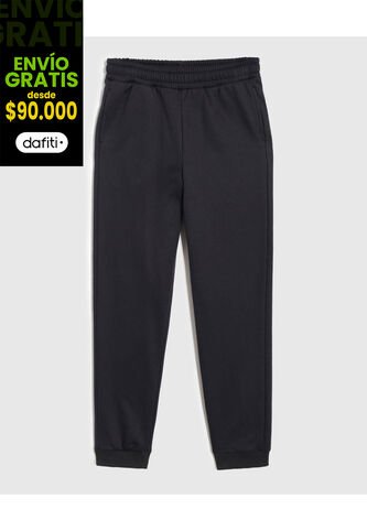 Pantalón Infantil Niño Jogger Color Negro Marca Ostu #80070083 Ostu