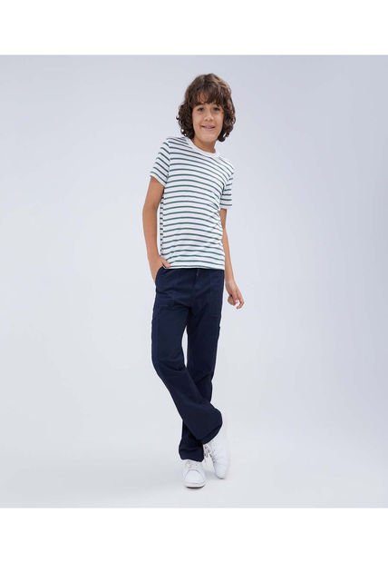 Jean Para Niño Regular Color Azul  Marca Ostu #80160077