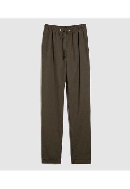 Pantalon Para Hombre Jogger Color Verde Oliva Marca Ostu #60070416