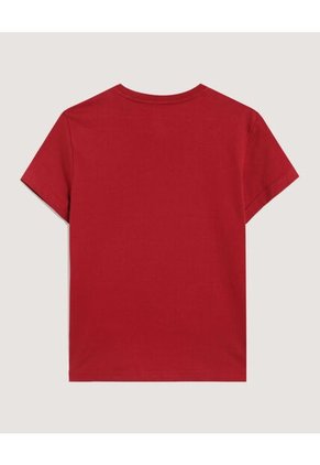 Camiseta Basica Screen  Para Mujer Vino Ostu