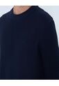 Saco Para Hombre Cuello Redondo Color Azul Marca Ostu #60330047 de Ostu