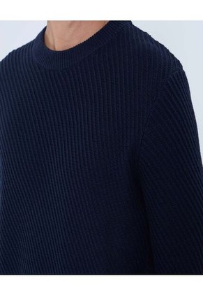 Saco Para Hombre Cuello Redondo Color Azul Marca Ostu #60330047