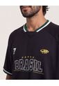 Camiseta Mundial Brasil 2026  Para Hombre Negro Ostu de Ostu
