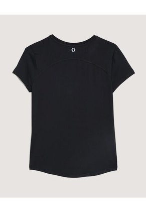 Camiseta  Para Mujer Manga Corta Cuello Redondo Color Negro Marca Ostu #40092809