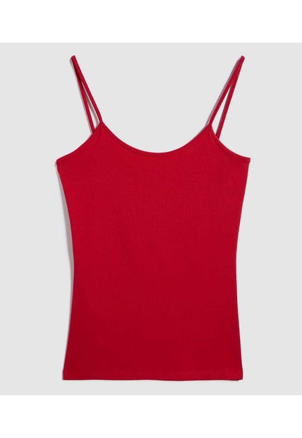 Top Para Mujer Top Color Rojo Marca Ostu #40220381
