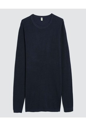 Saco Para Hombre Cuello Redondo Color Azul  Marca Ostu #60330033