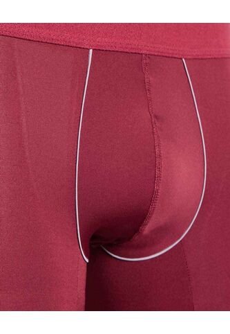 Boxer Para Hombre Filete Medio Microfibra Color Vino Marca Ostu #60000451 Ostu