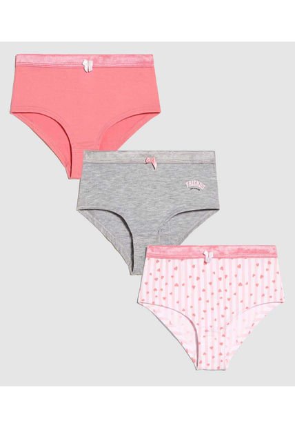 Ropa Interior Para Niña Panty Color Pack X Marca Ostu #90180067