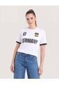 Camiseta Mundial Germany 2026 Para Hombre Blanco Ostu de Ostu