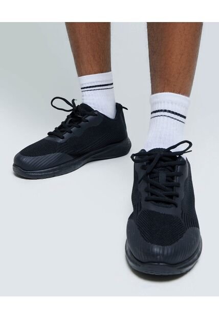 Tenis Para Hombre Sport Color Negro Marca Ostu #60720094